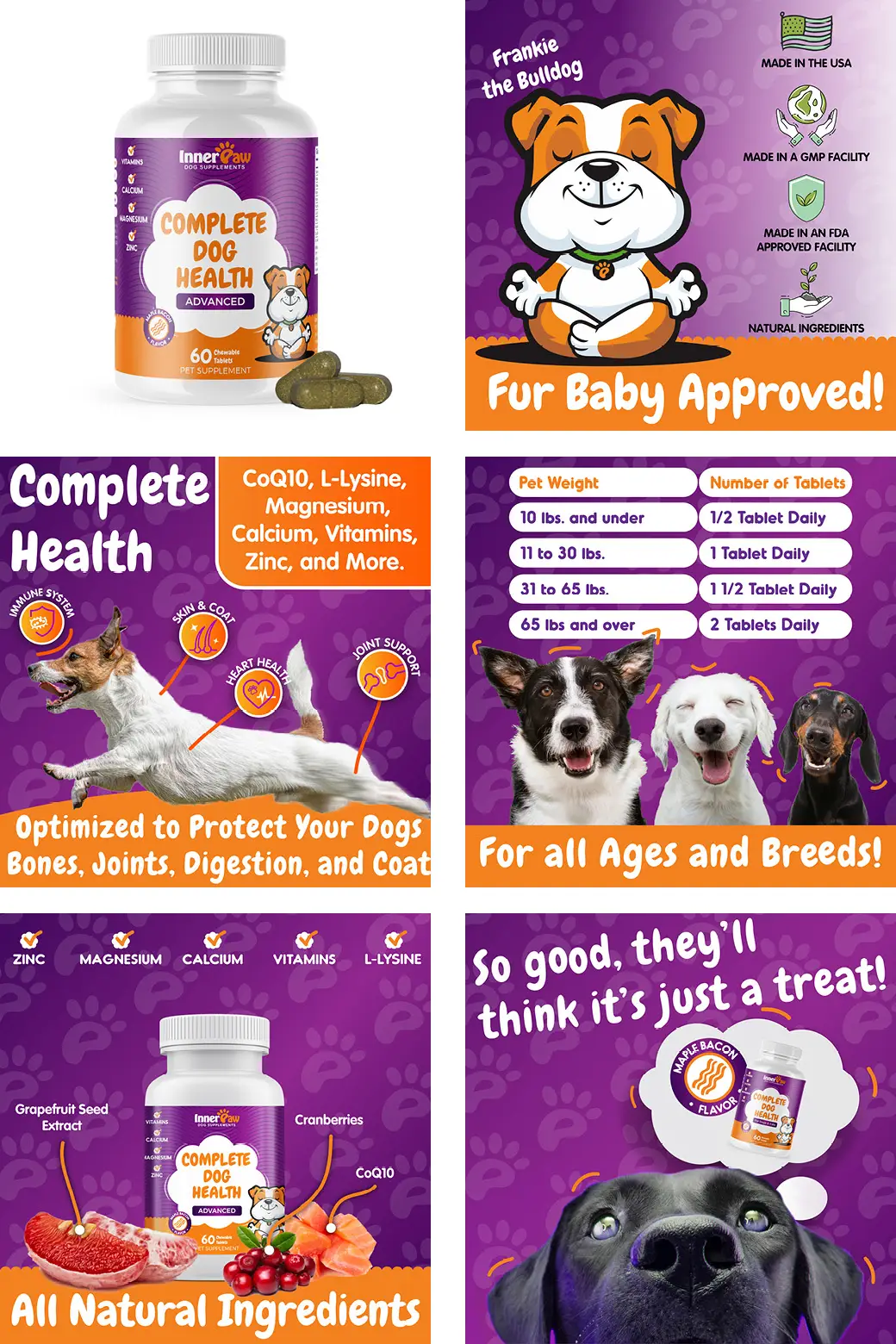 Amazon product listing design